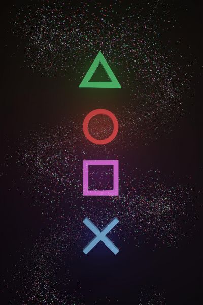 Poster papel fotográfico A4 Playstation logo PS1- PS2- PS3- PS4- PS5