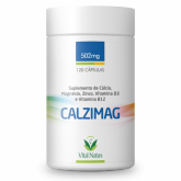 CALZIMAG  (Cálcio; Zinco; Magnésio; Vitamina D3; Vitamina B12)