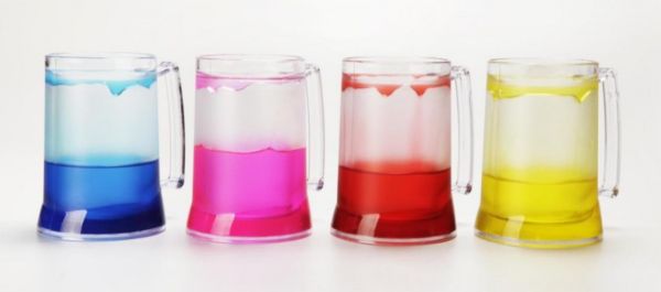 CANECAS DE ACRÍLICO COM GEL PERSONALIZADA